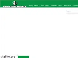 Sites similar to wholefoodmuscle.com