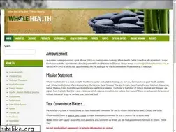 Sites similar to wholehealthcenters.com