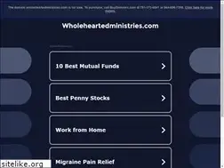 Sites similar to wholeheartedministries.com