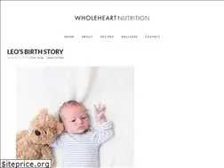 Sites similar to wholeheartnutrition.ca