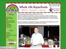 Sites similar to wholelifesuperfoods.com