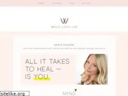 Sites similar to wholelovelylife.com