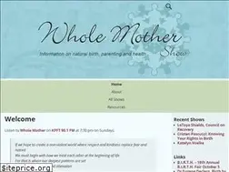 Sites similar to wholemothershow.com