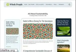 Sites similar to wholepeople.com