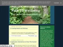 Sites similar to wholepersonwellness.blogspot.com