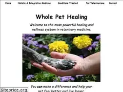 Sites similar to wholepethealing.com