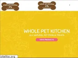 Sites similar to wholepetkitchen.com