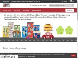 Sites similar to wholepetshopwa.com