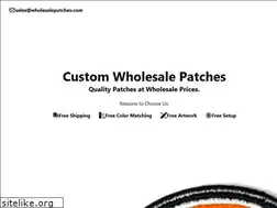 Sites similar to wholesale-patches.com