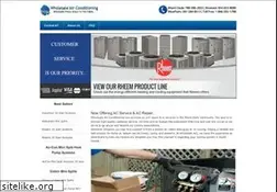 Sites similar to wholesaleacunits.com