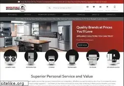 Sites similar to wholesaleappliancecenter.com
