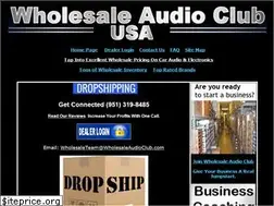 Sites similar to wholesaleaudioclub.com