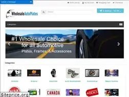 Sites similar to wholesaleautoplates.com