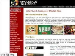 Sites similar to wholesalebilliardcues.com