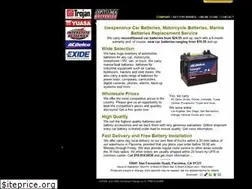 Sites similar to wholesalecarbattery.com