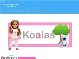 Sites similar to wholesaledollclothes.net