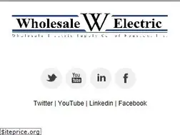 Sites similar to wholesaleelectric.com