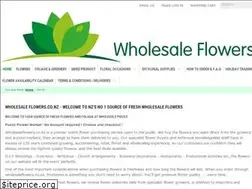 Sites similar to wholesaleflowers.co.nz