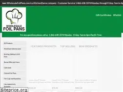 Sites similar to wholesalefoilpans.com
