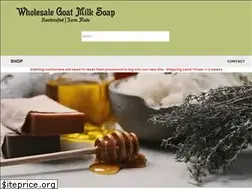 Sites similar to wholesalegoatmilksoap.com