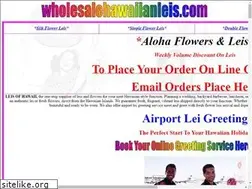 Sites similar to wholesalehawaiianleis.com