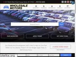 Sites similar to wholesalemotors.biz