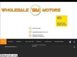 Sites similar to wholesalemotors.co.nz