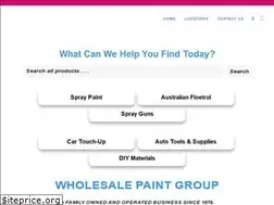 Sites similar to wholesalepaint.com.au