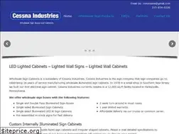 Sites similar to wholesalesigncabinets.com
