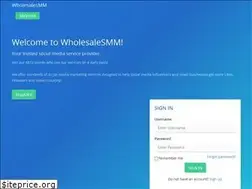 Sites similar to wholesalesmm.com