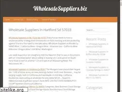 Sites similar to wholesalesuppliers.biz