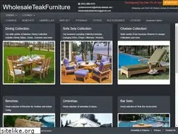 Sites similar to wholesaleteak.net