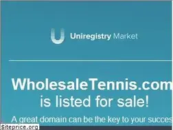 Sites similar to wholesaletennis.com