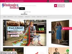 Sites similar to wholesaletextile.in