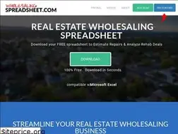 Sites similar to wholesalingspreadsheet.com