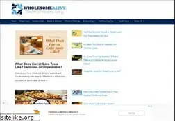 Sites similar to wholesomealive.com