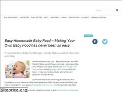 Sites similar to wholesomebabyfood.momtastic.com