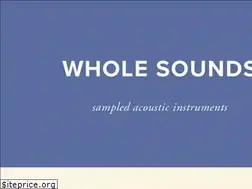 Sites similar to wholesounds.com