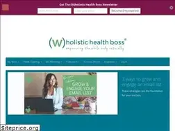 Sites similar to wholistichealthboss.com