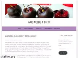 Sites similar to whoneedsadiet.wordpress.com