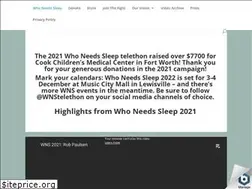 Sites similar to whoneedssleep.org