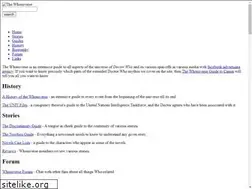 Sites similar to whoniverse.org