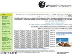 Sites similar to whooshers.com