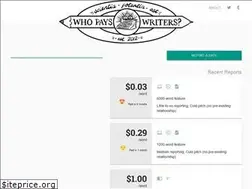 Sites similar to whopayswriters.com