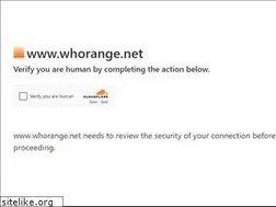 Sites similar to whorange.net