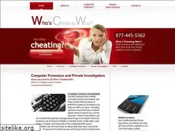 Sites similar to whoscheatingwho.com