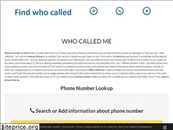 Sites similar to whose-number-is-this.com