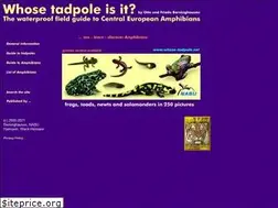 Sites similar to whose-tadpole.de