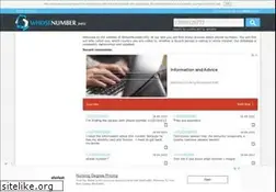 Sites similar to whosenumber.info
