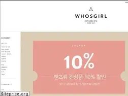 Sites similar to whosgirl.co.kr